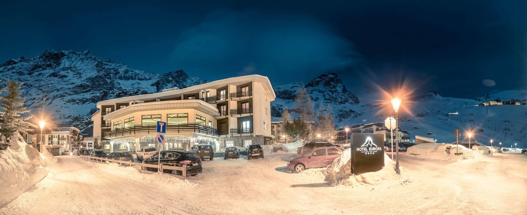 Hotel Europa Breuil-Cervinia Esterno foto